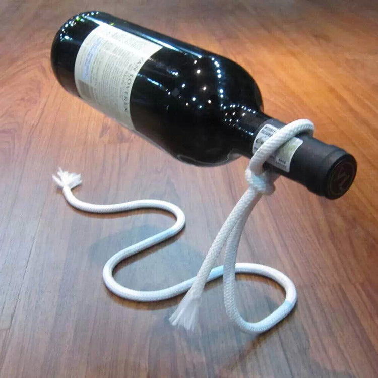 Floating Wine Holder Wine Rack Bracket Wine Bottle Holder Home Decoration Stand Shelf Table Decor Display Gift
